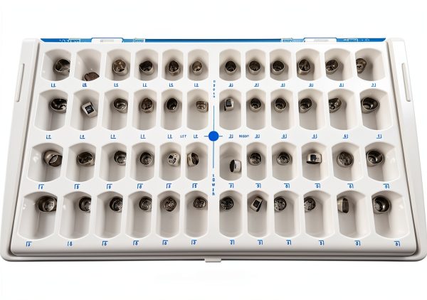 For Adult 24SizeX2=48Pcs Dental Molar Crown Stainless Steel Crowns Protect Adult Teeth-2